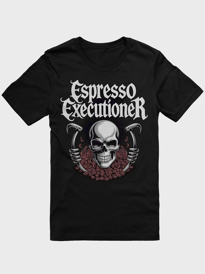 Espresso Executioner Skull T-Shirt product image (1)