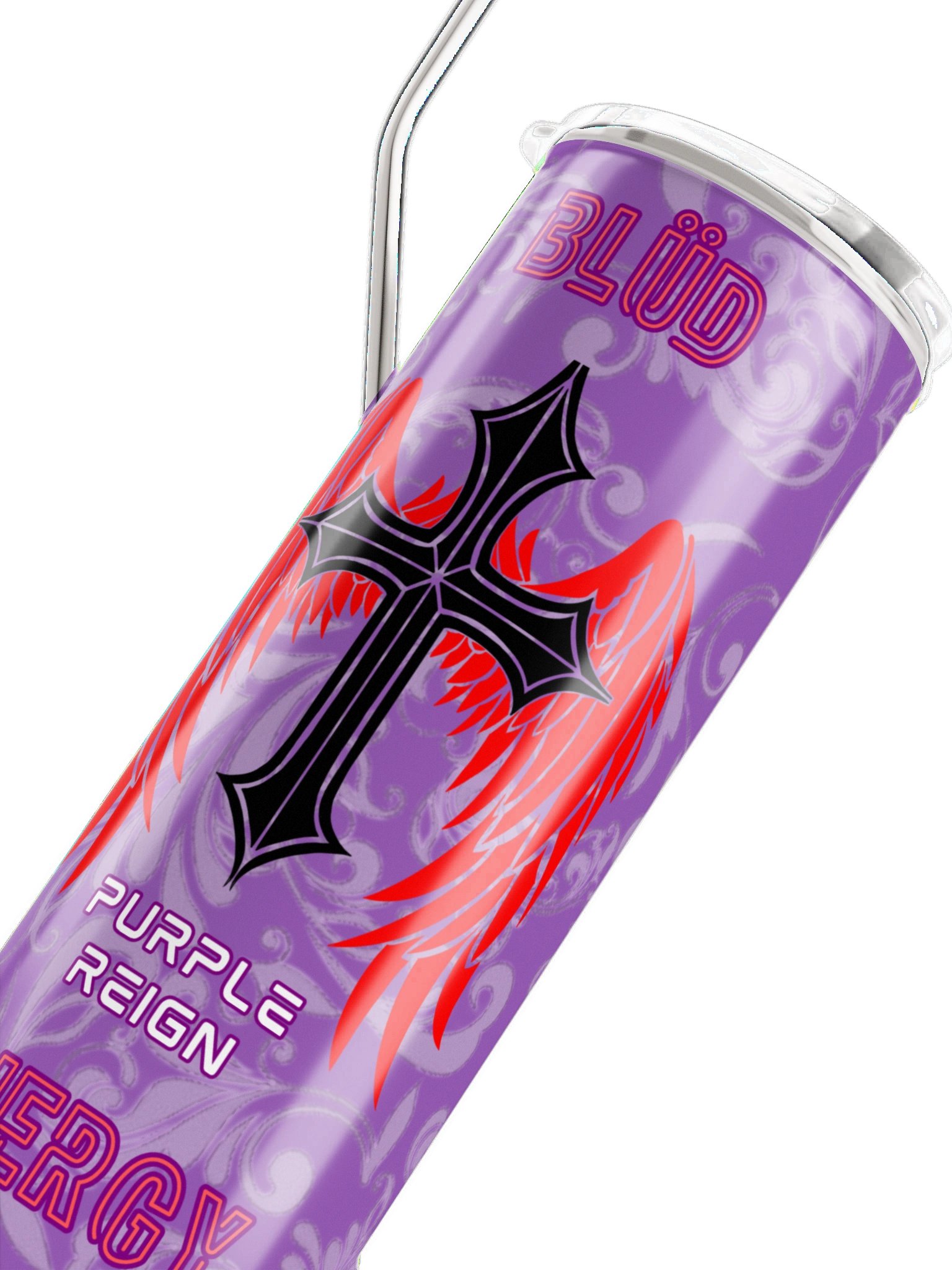 Blüd Energy Purple Reign steel tumbler product image (4)