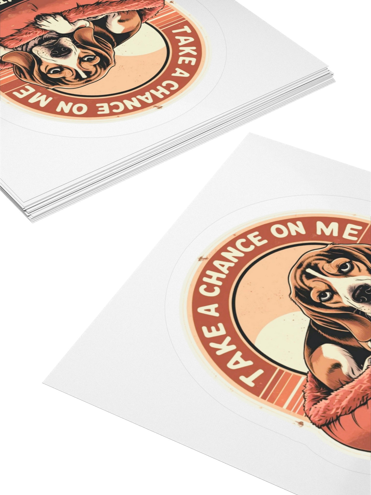 Adopt Don't Shop Dog Sticker product image (4)