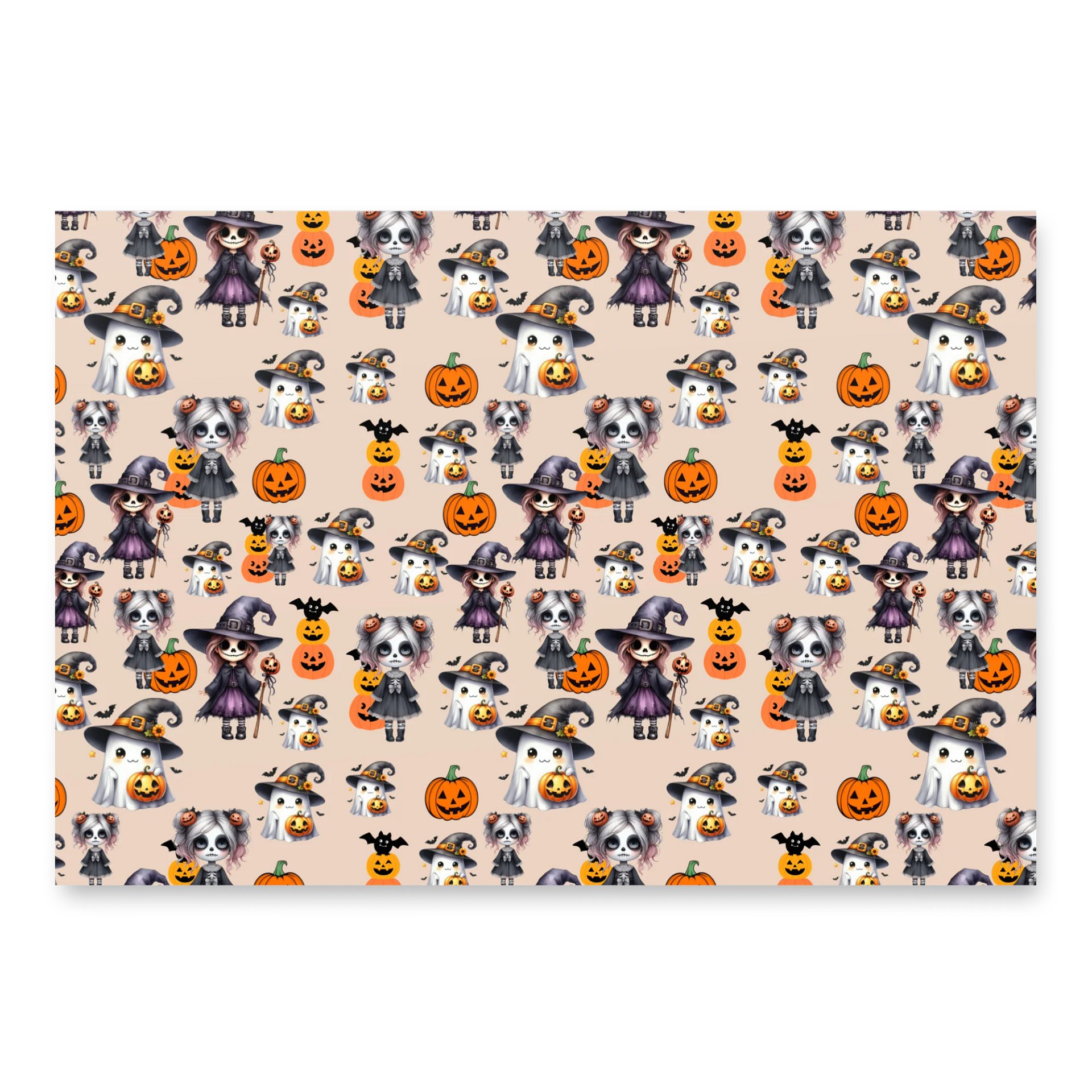 HAlloween wrapping paper set product image (3)