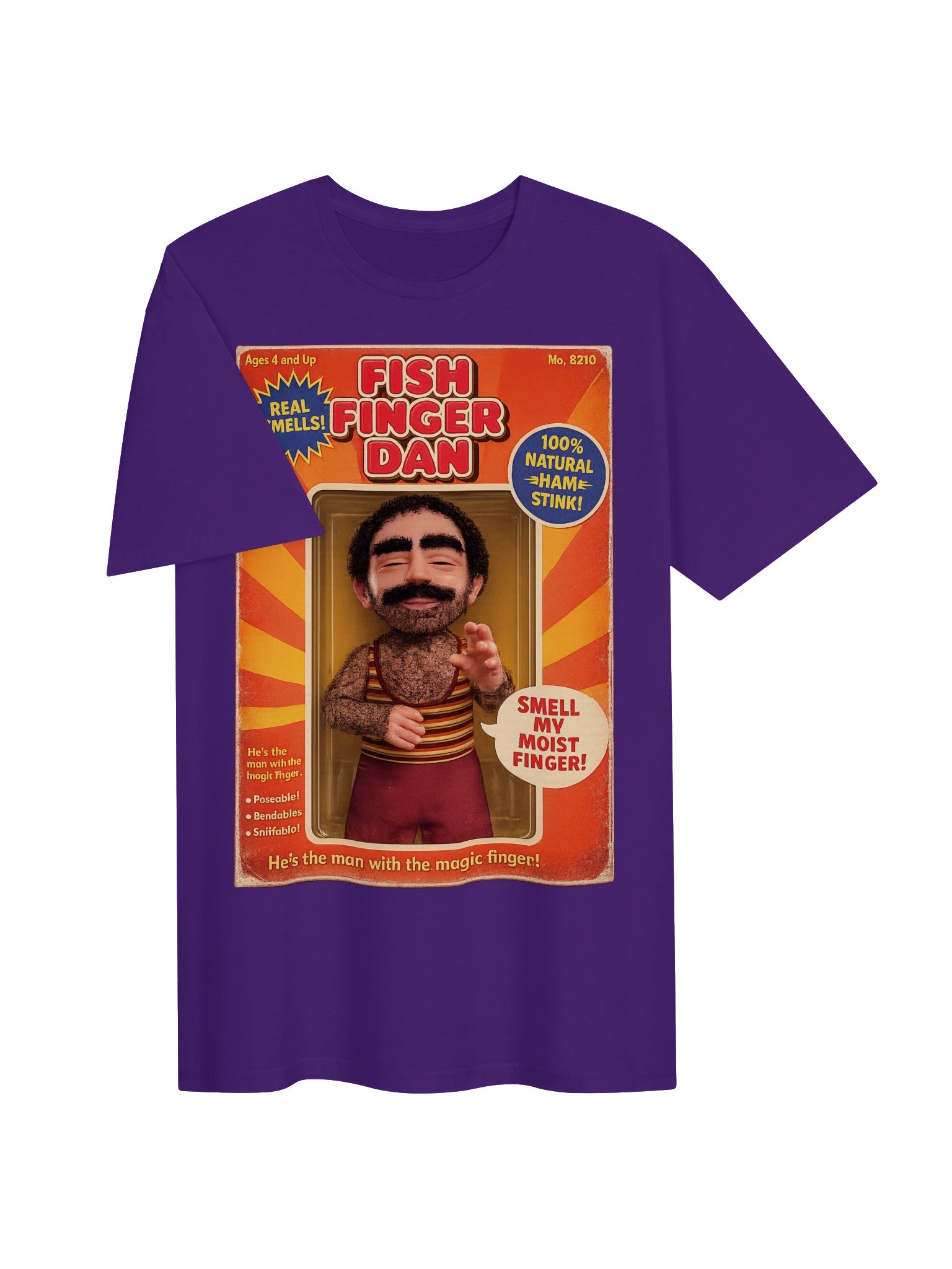 666 Toys | Fish Finger Dan | Gildan Unisex Softstyle T-Shirt product image (3)