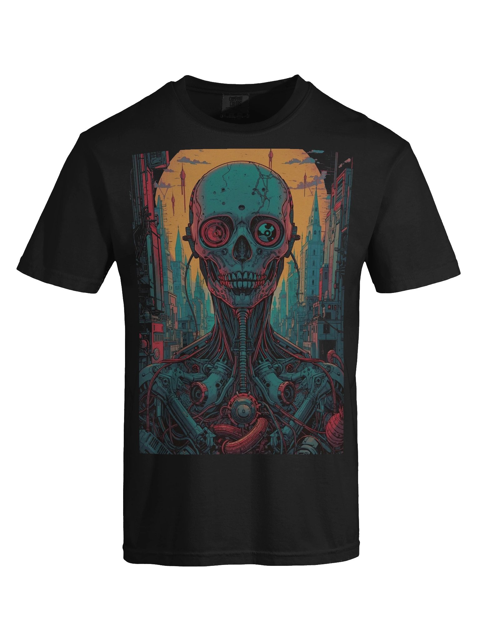 Synthetic Skull Dominion Heavyweight T-Shirt product image (2)