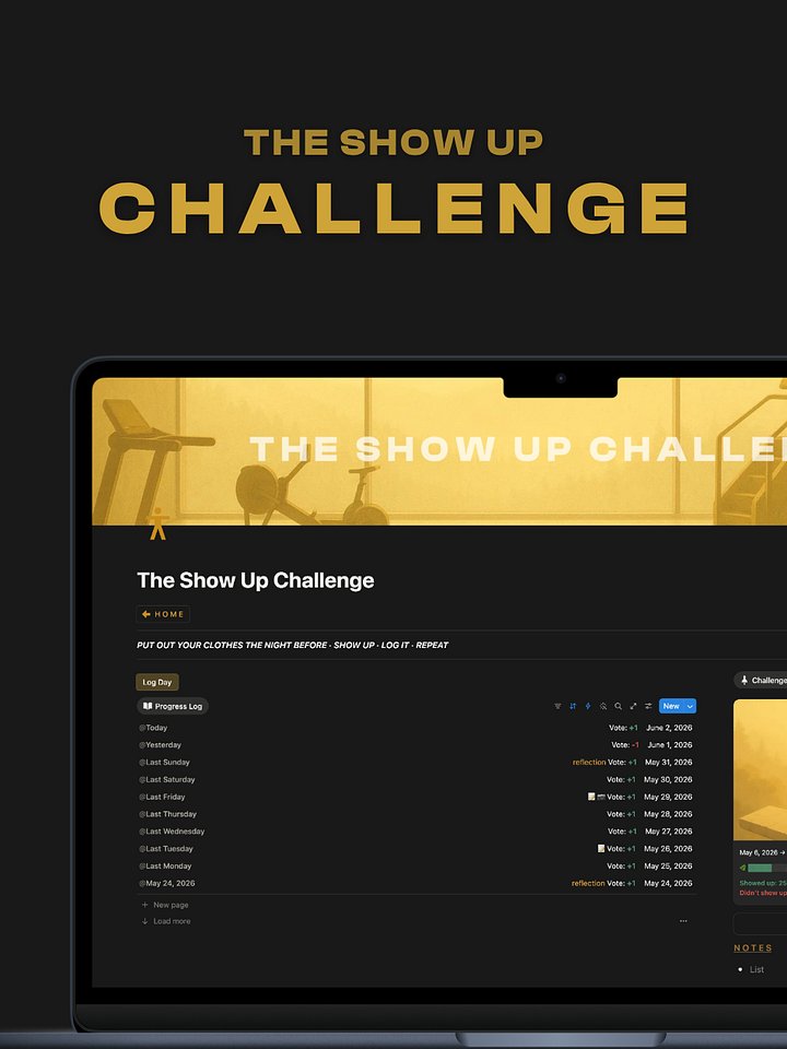 The Show Up Challenge (no card required) product image (1)