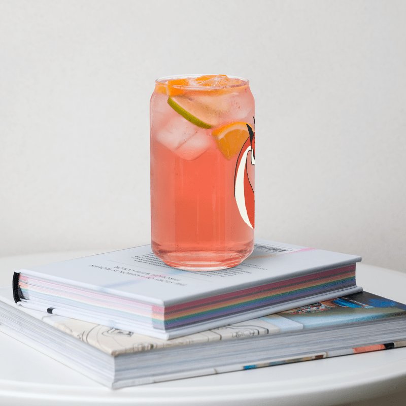 Calming Red Fox Can-Shaped Glass product image (8)