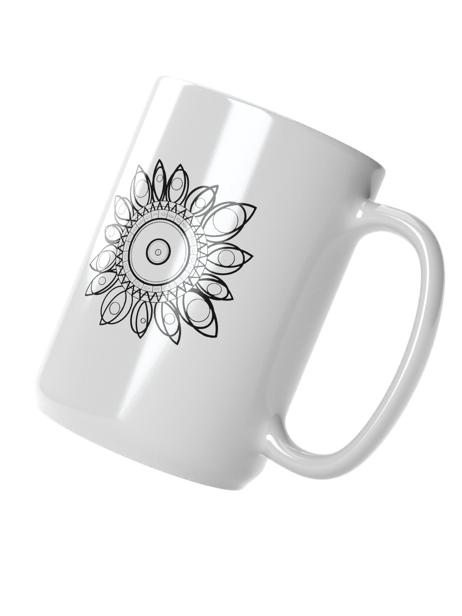 COLOR ME/ PEACOCK MUG product image (3)