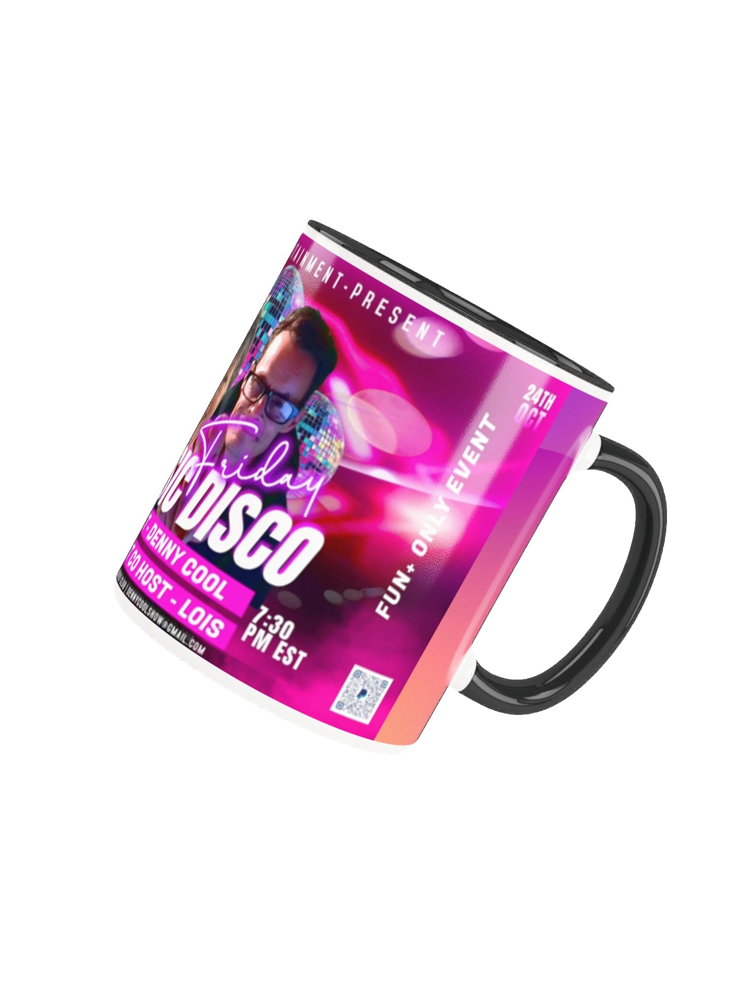 Friday Music Disco Ceramic Mug product image (13)