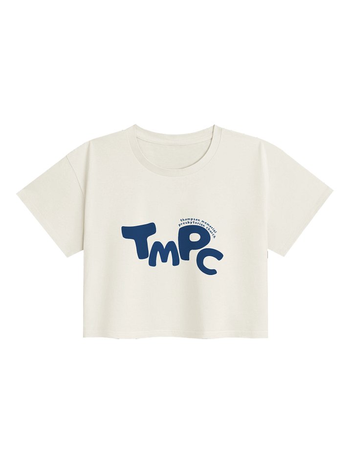 Boxy Modern TMPC Logo Shirt: Natural product image (1)