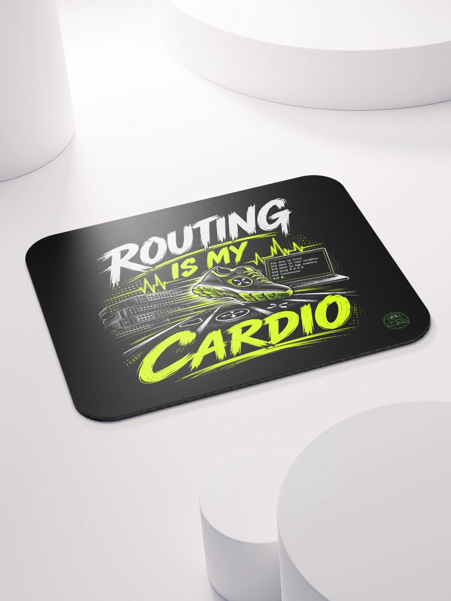 "Routing Is My Cardio" - Mousepad product image (4)