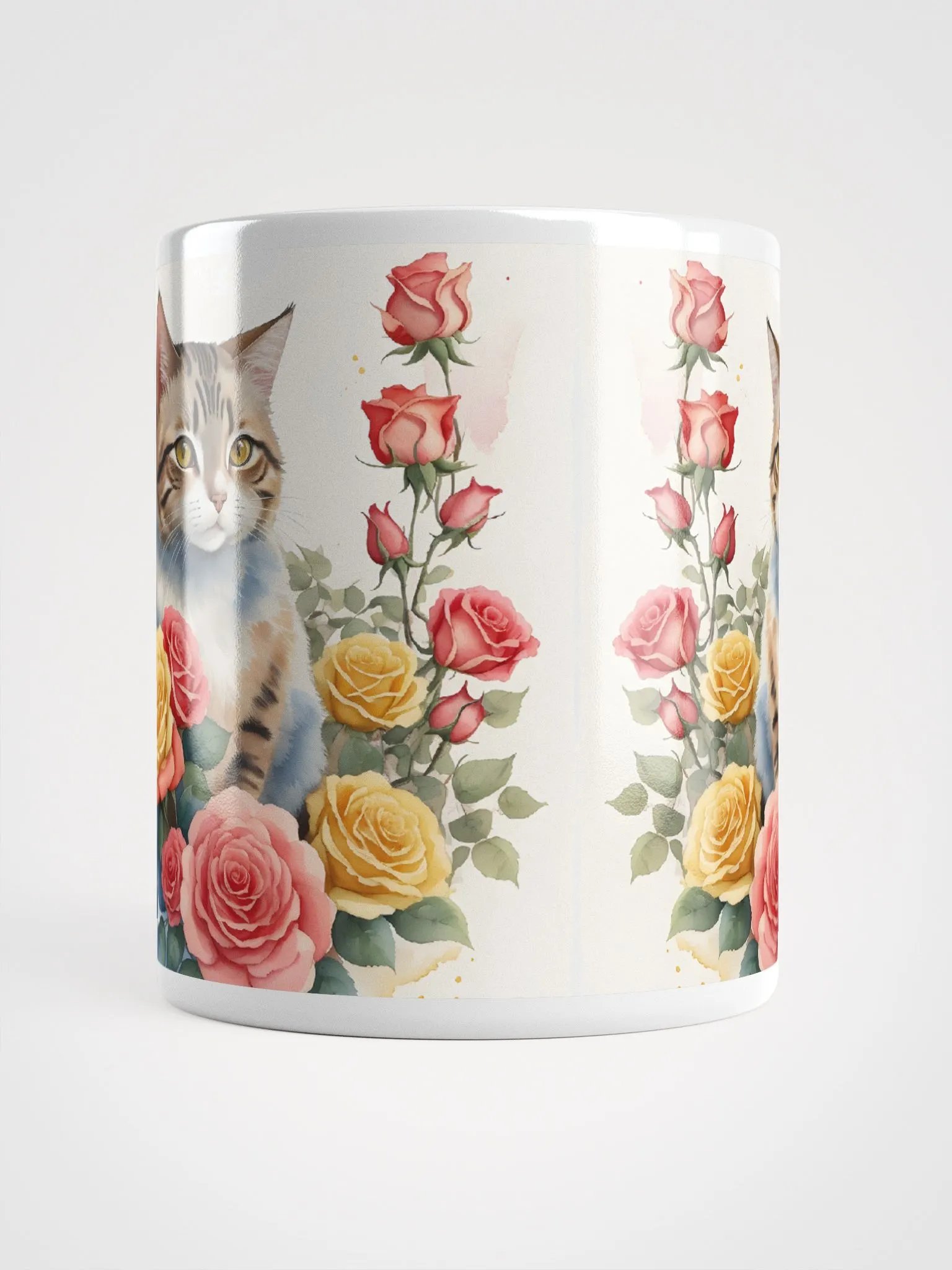 Floral Kitten Wonderland Mug product image (9)