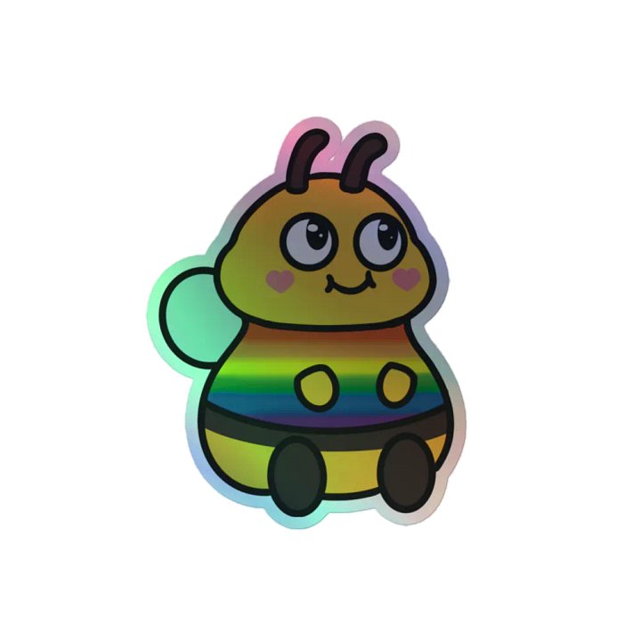 Pride Bee Stickers product image (2)