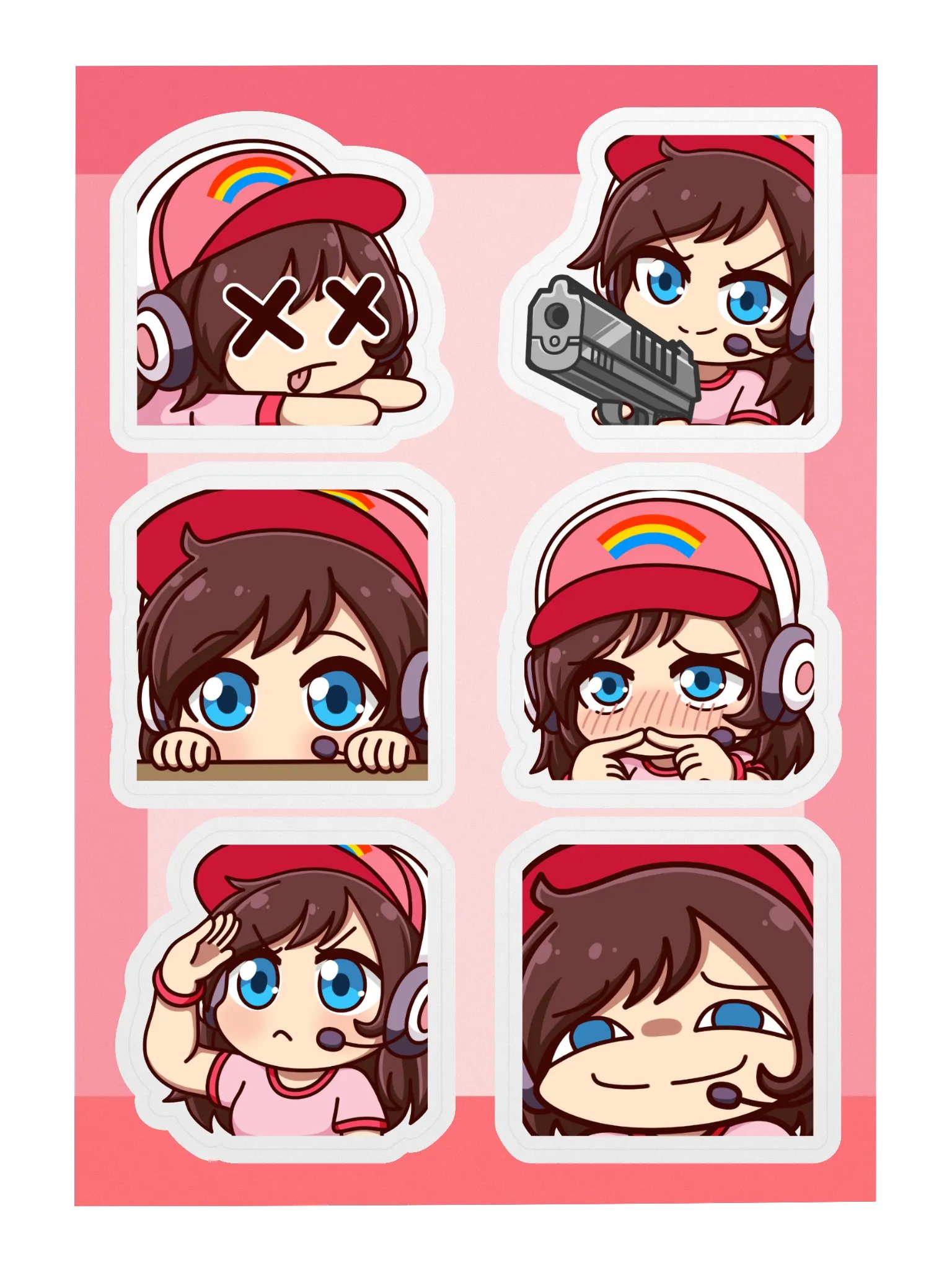 Emote Sheet 3 product image (3)