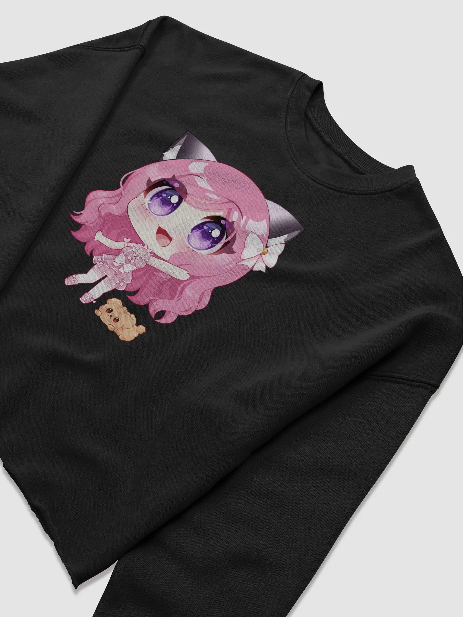 'Hallo!' Chibi Cropped Sweater product image (19)