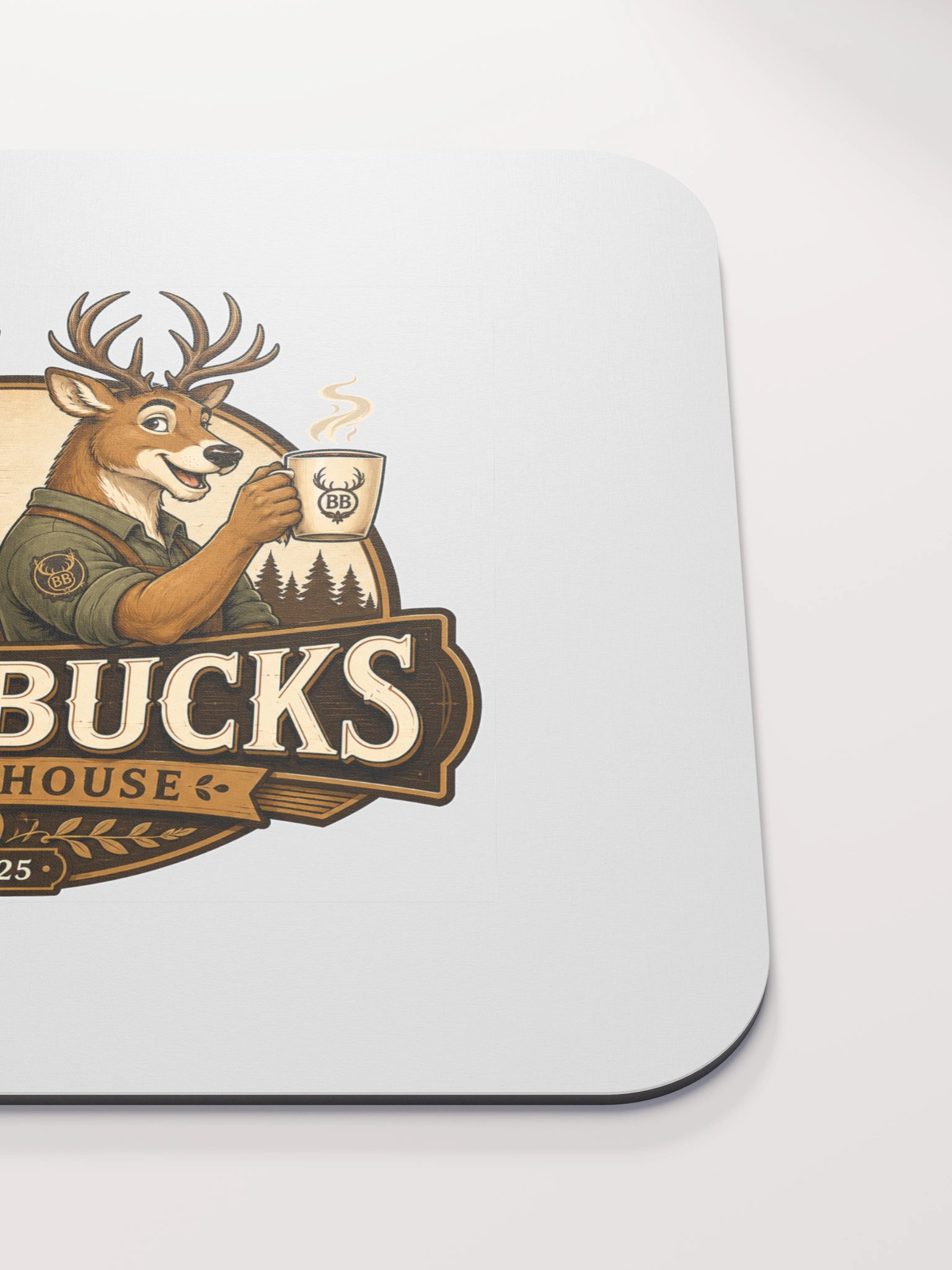 Buck-Bucks Coffee Mouse Pad. product image (5)