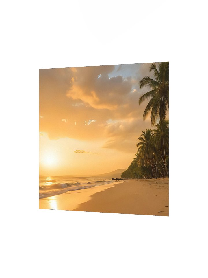 Tropical Sunset Serenity Poster product image (9)