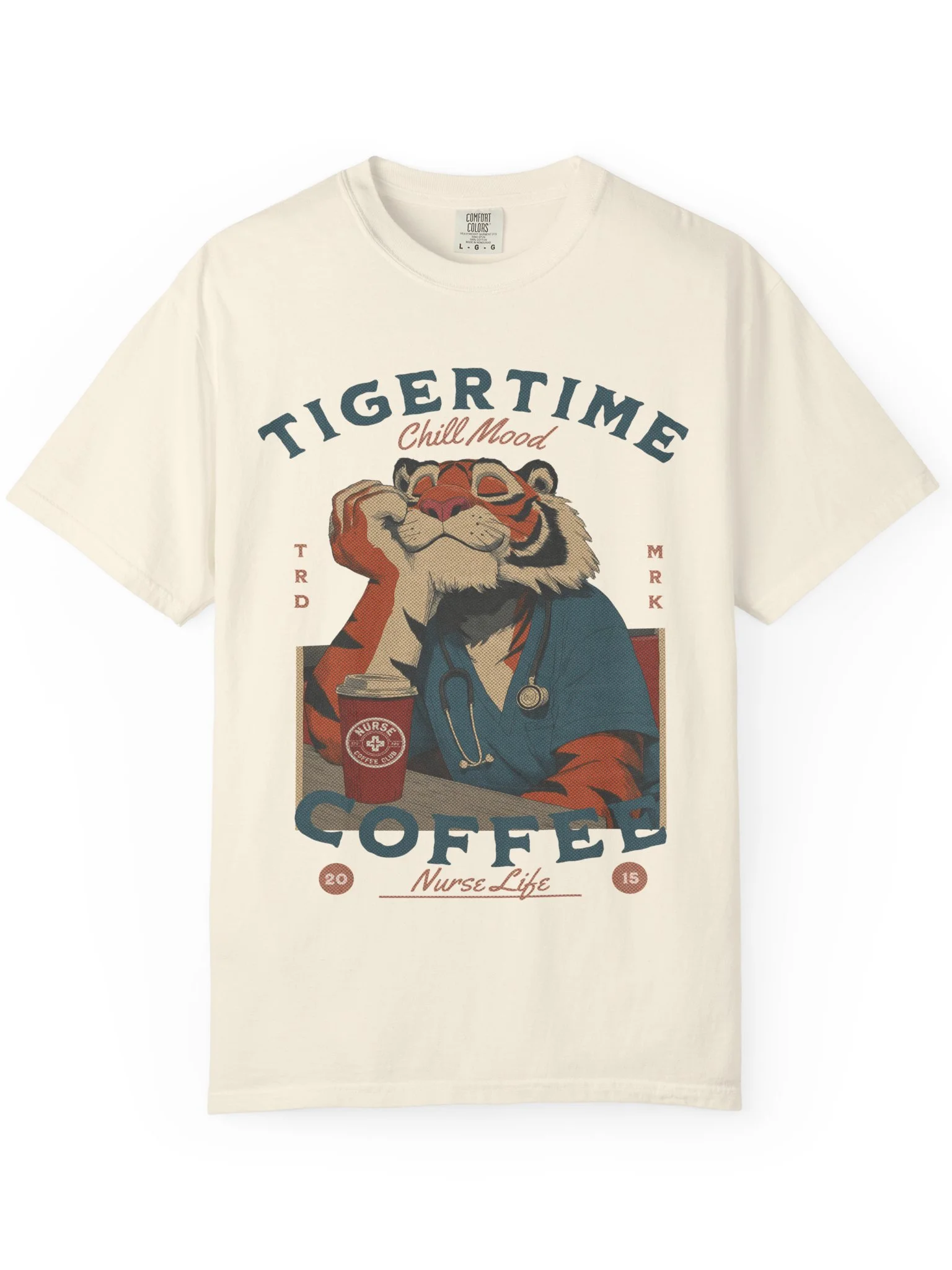 Nurse Life Tiger T Shirt,tigertime product image (10)
