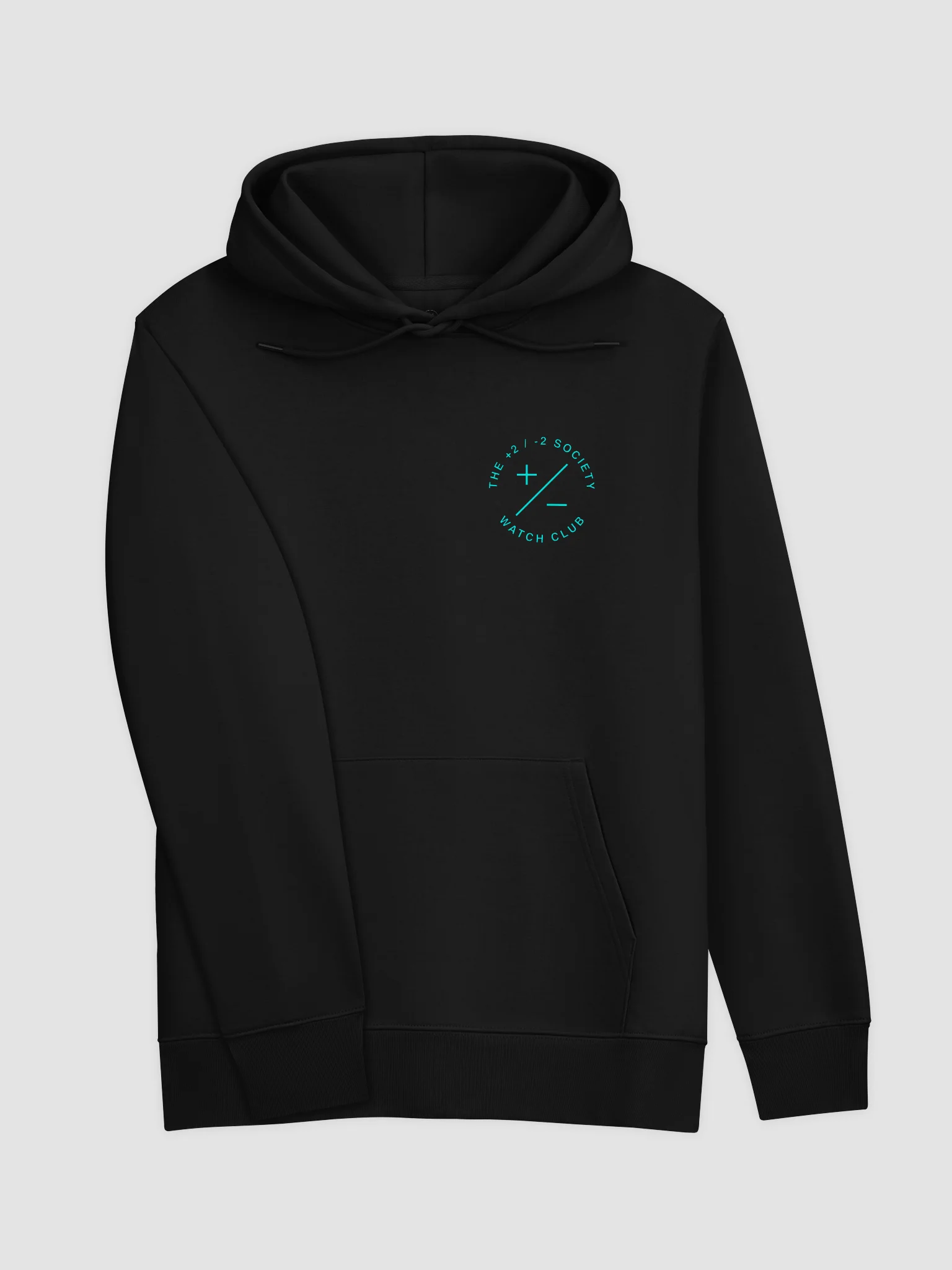 The Precision Club Hoodie - Teal & Black product image (3)