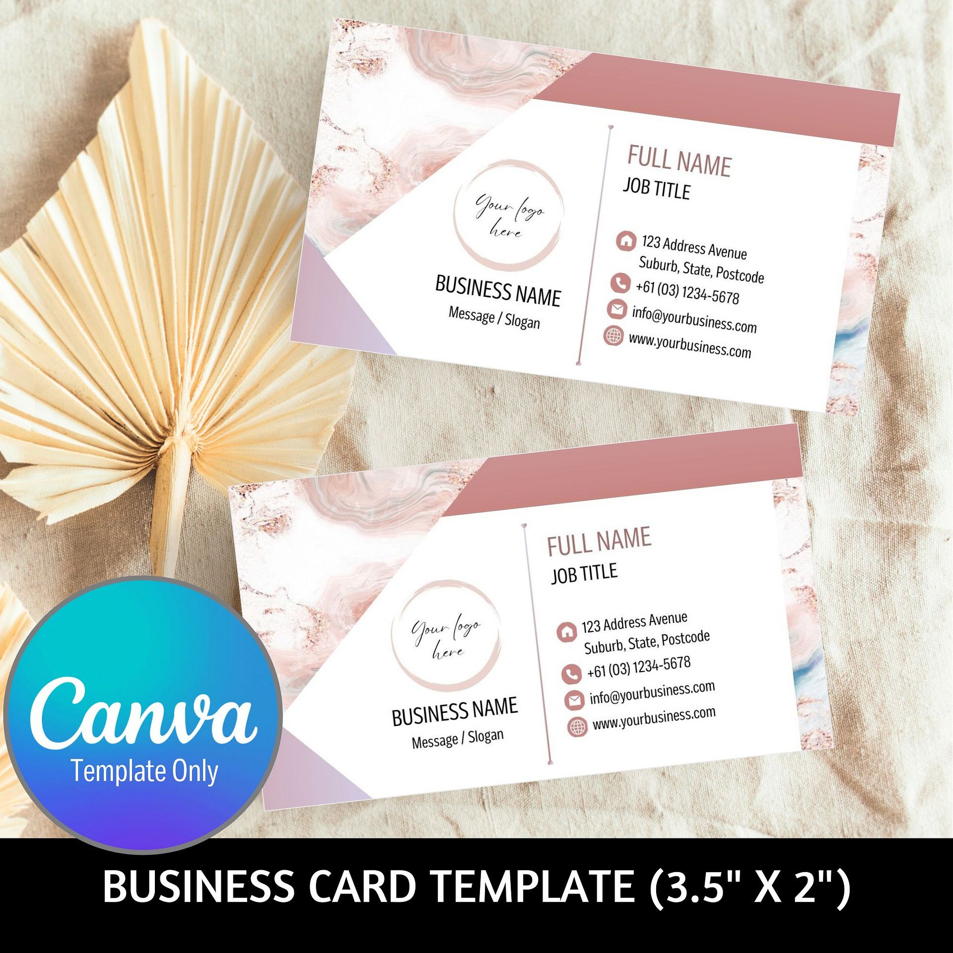 Roseanne - Business Card Template product image (1)