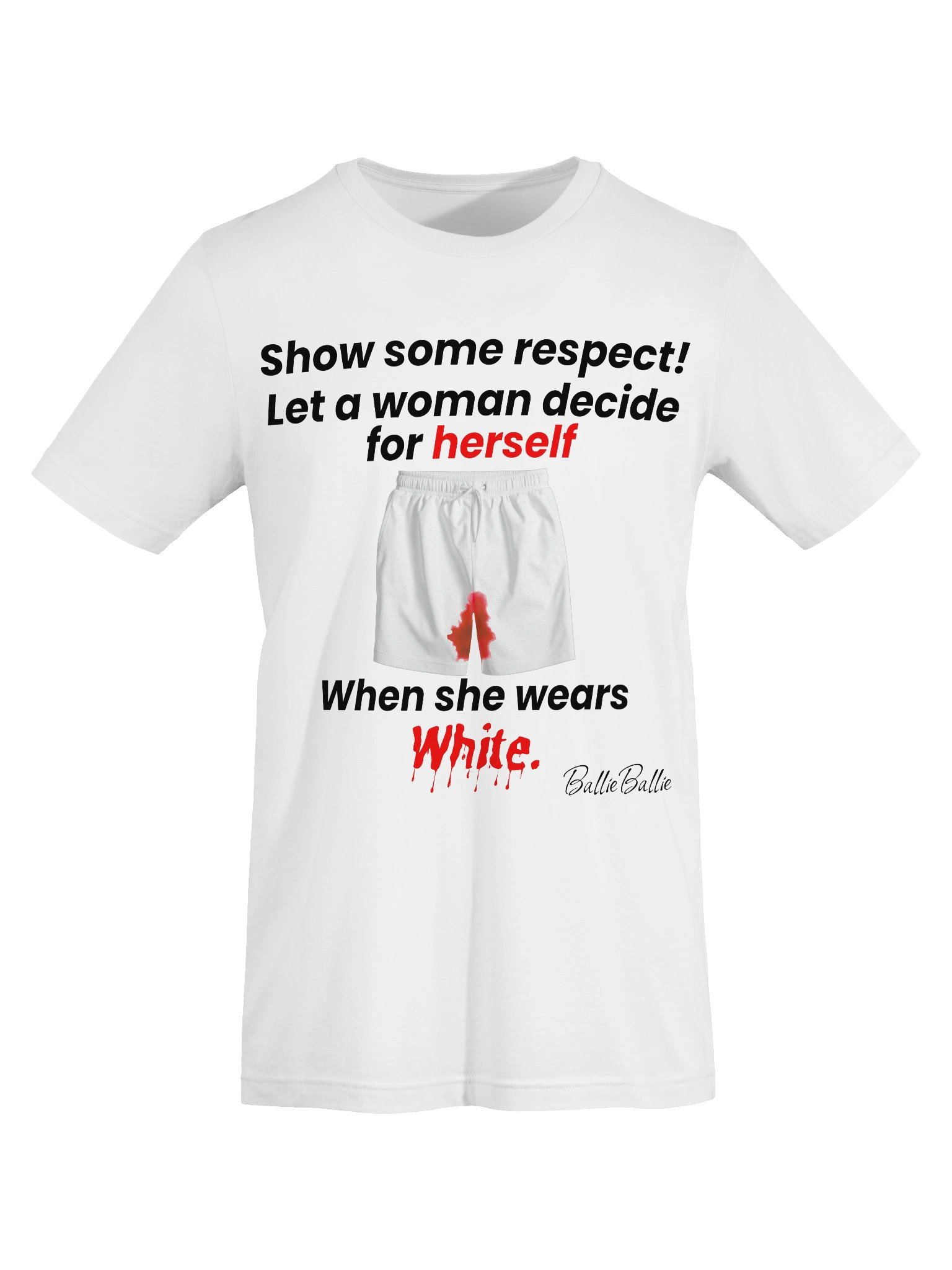 Show some respect! Let a woman decide for herself when she wears white. product image (7)