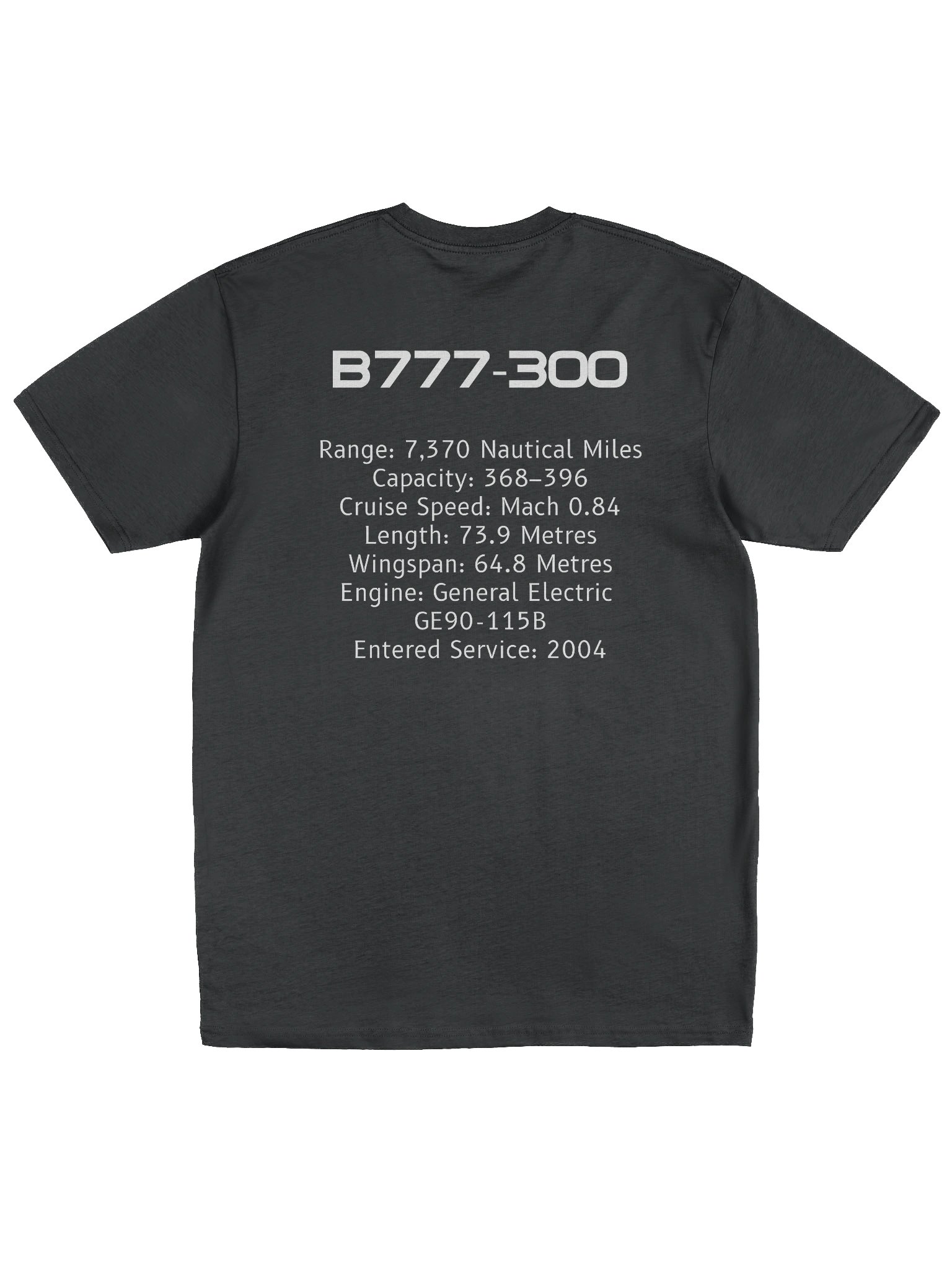 Boeing 777-300ER Tee product image (3)