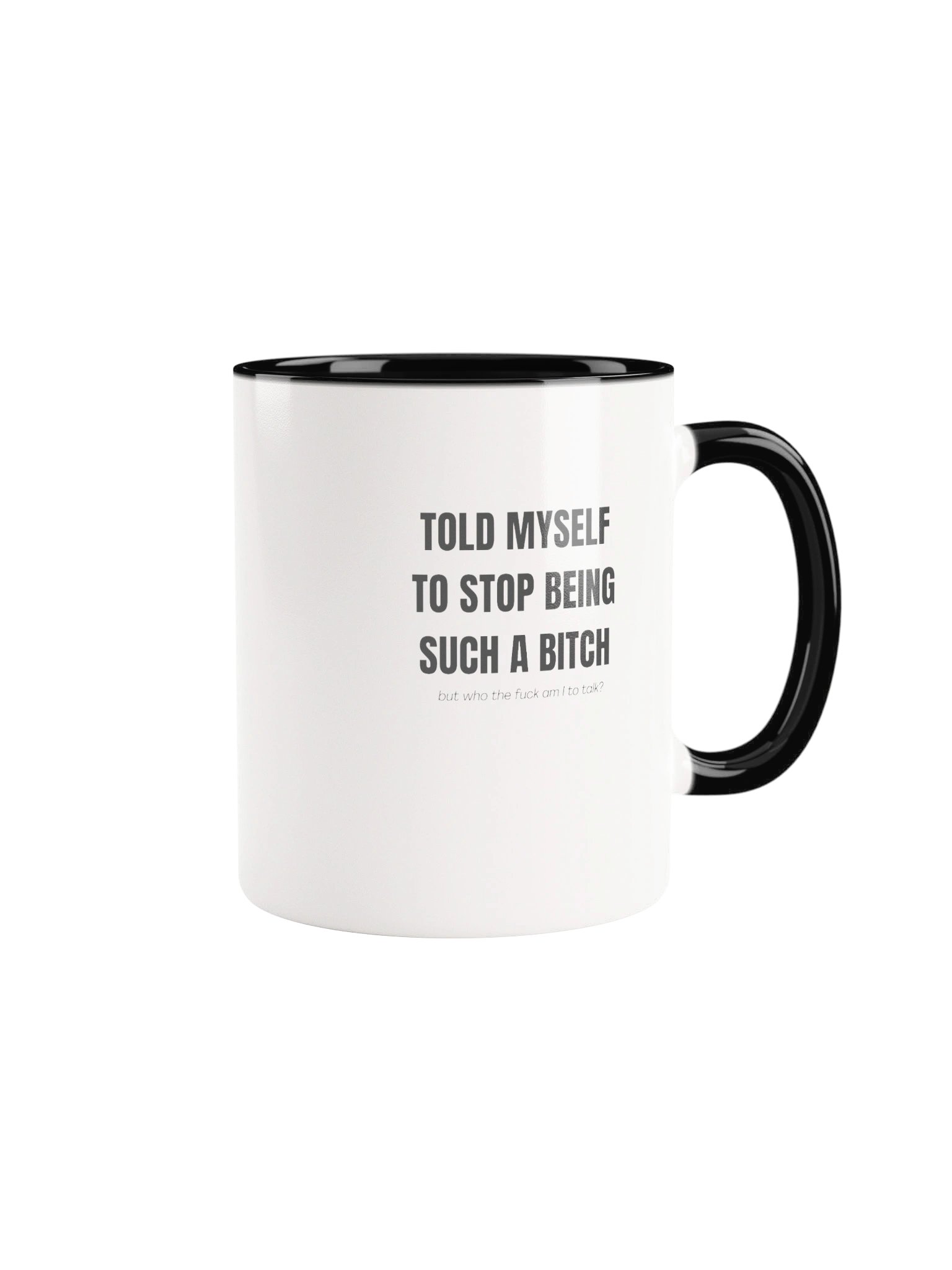 Bold Self-Talk Humor Mug product image (8)