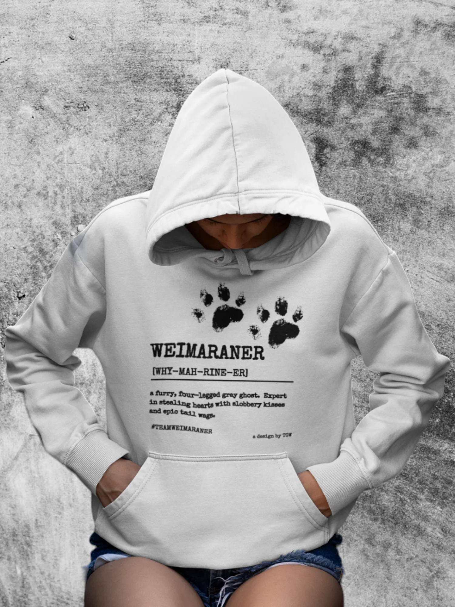 Definition of Weimaraner - Cotton Heritage Unisex Premium Hoodie product image (1)
