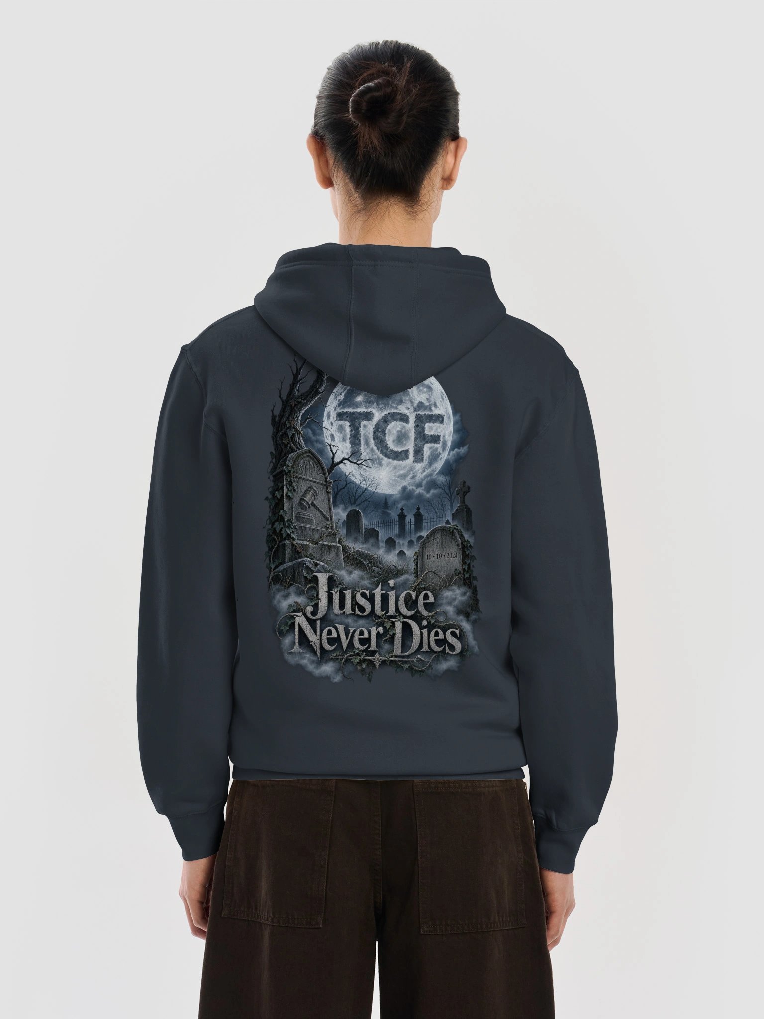 Justice Never Dies TCF Halloween Zipper Hoodie product image (1)