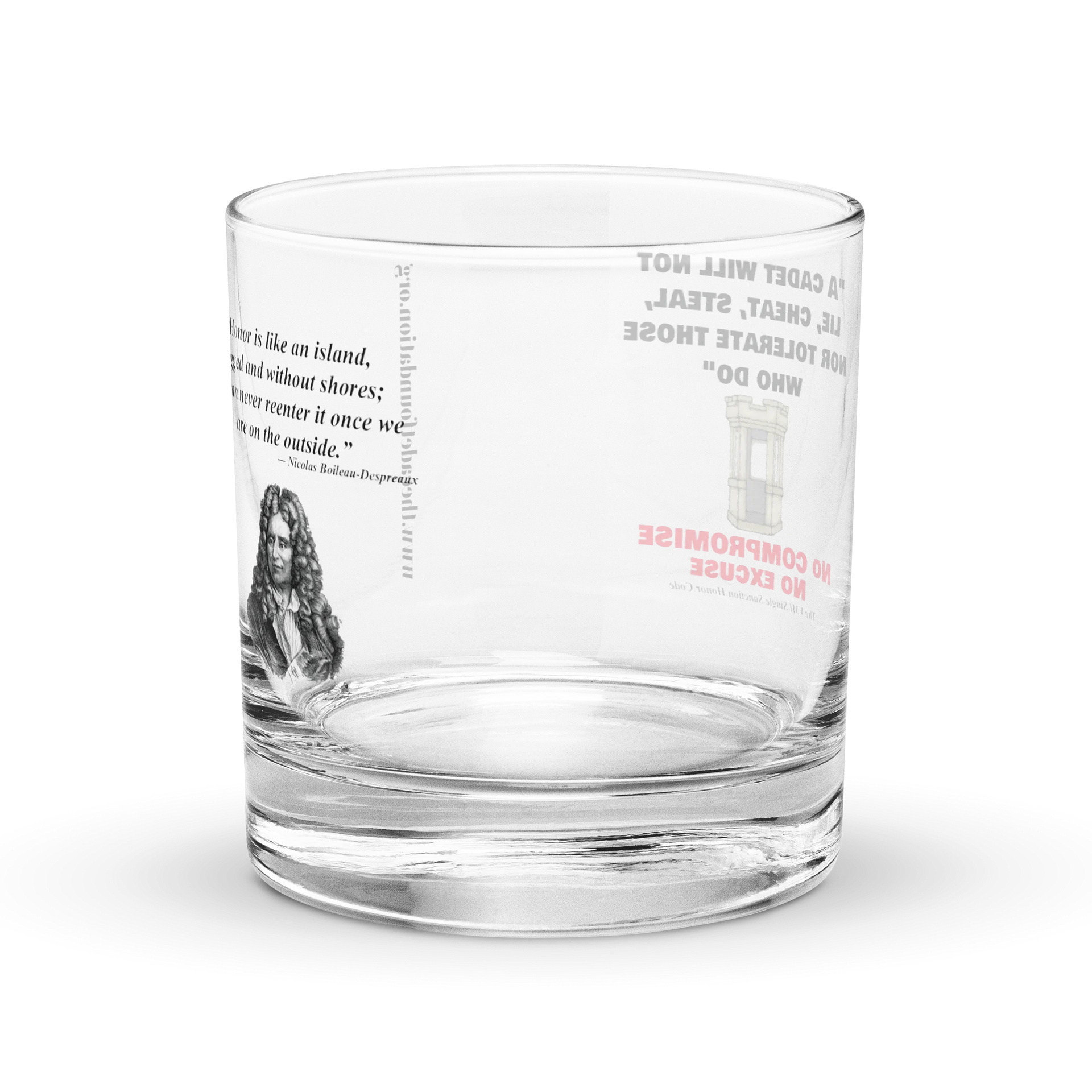 Honor Code Rocks Glass product image (3)