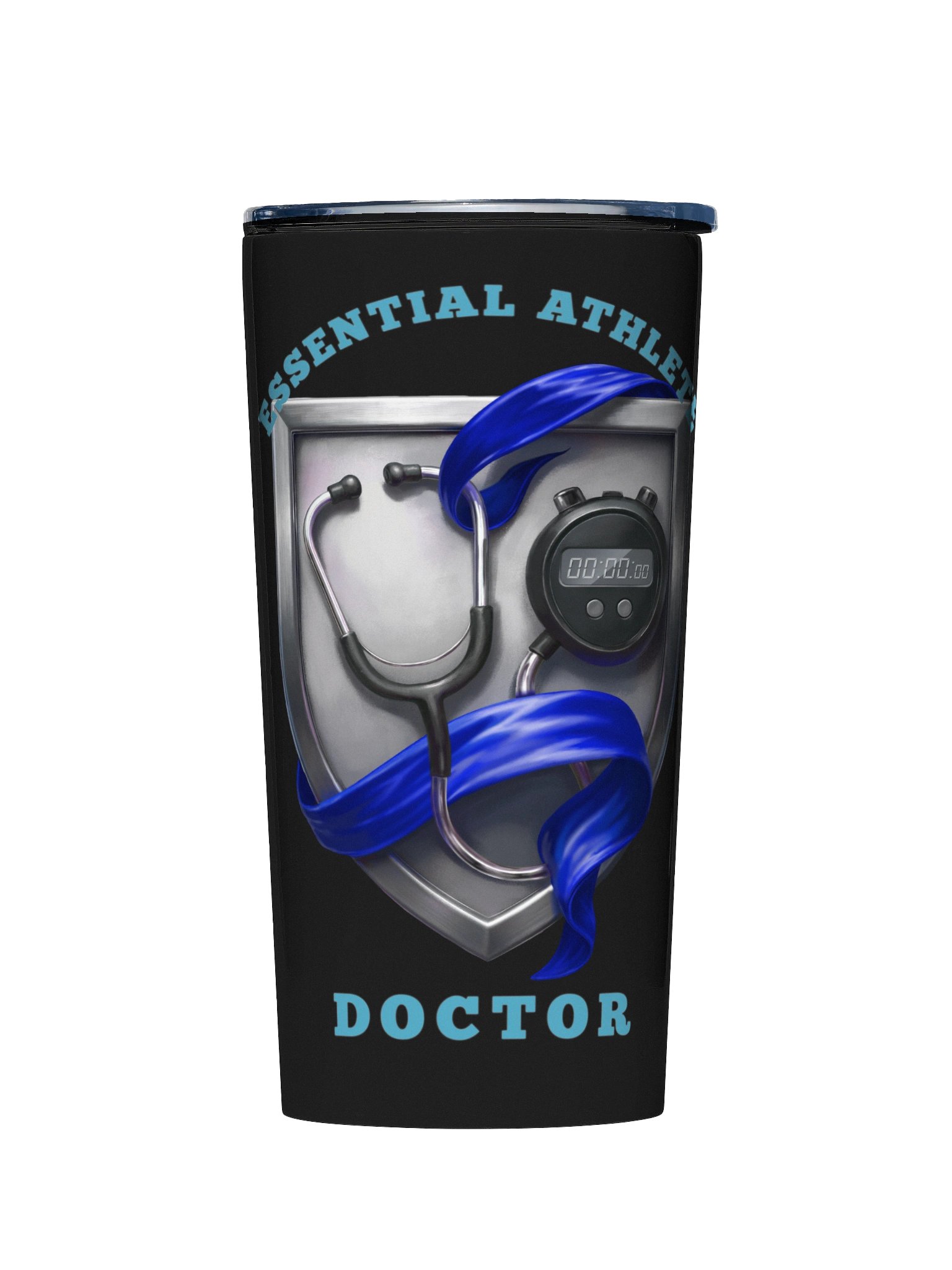 Shield Series: Doctor Edition (Black) Tumbler product image (1)