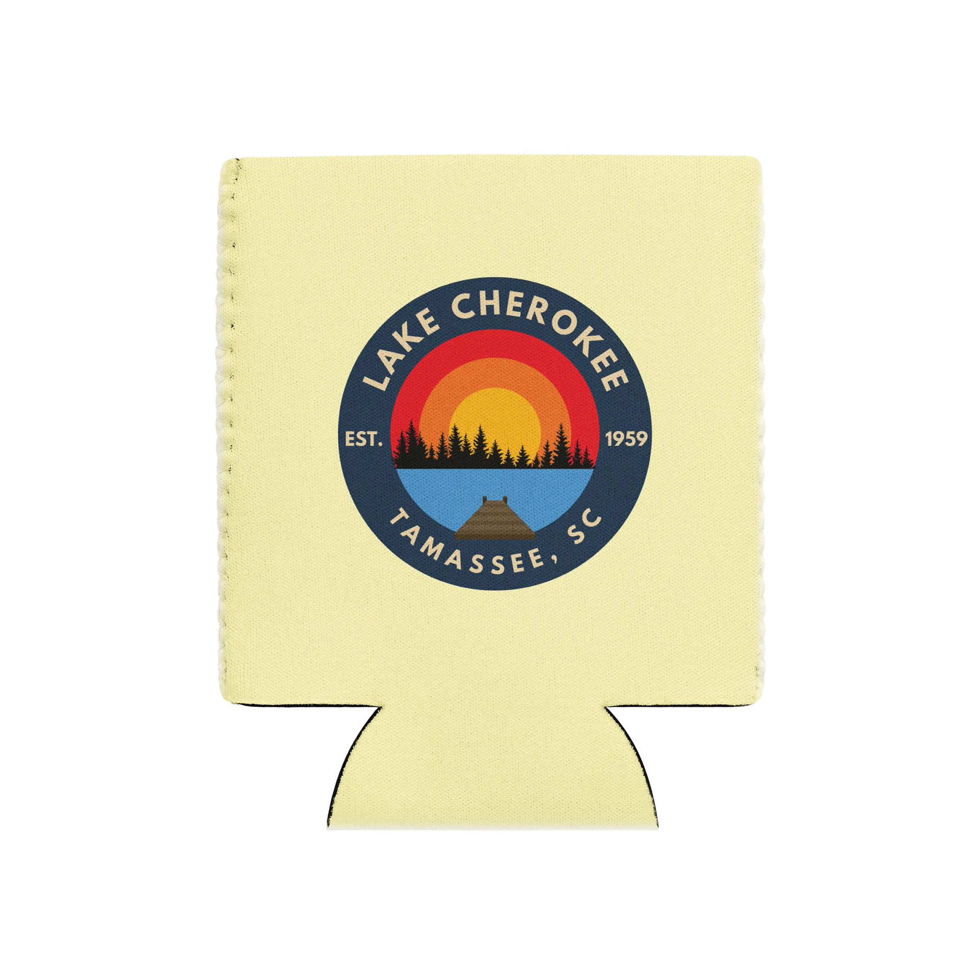 Lake Cherokee Sunset Koozie product image (1)