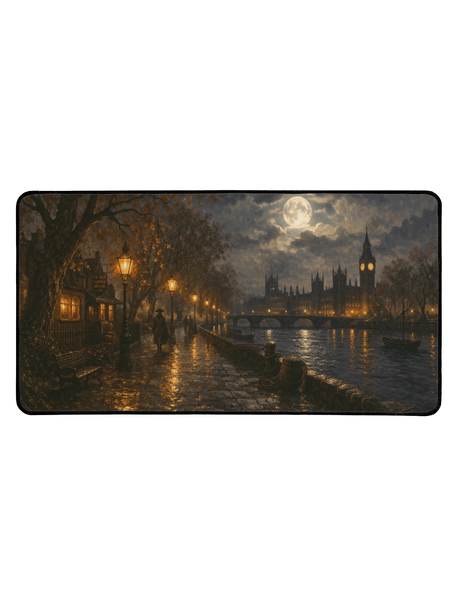 Old London Riverfront Neoprene Desk Mat product image (1)