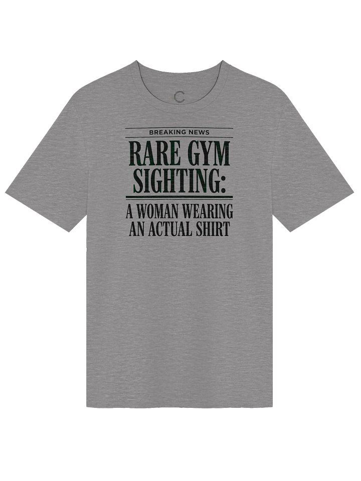 Good Clean Fun: "Rare Gym Sighting 2" Organic T-Shirt product image (4)