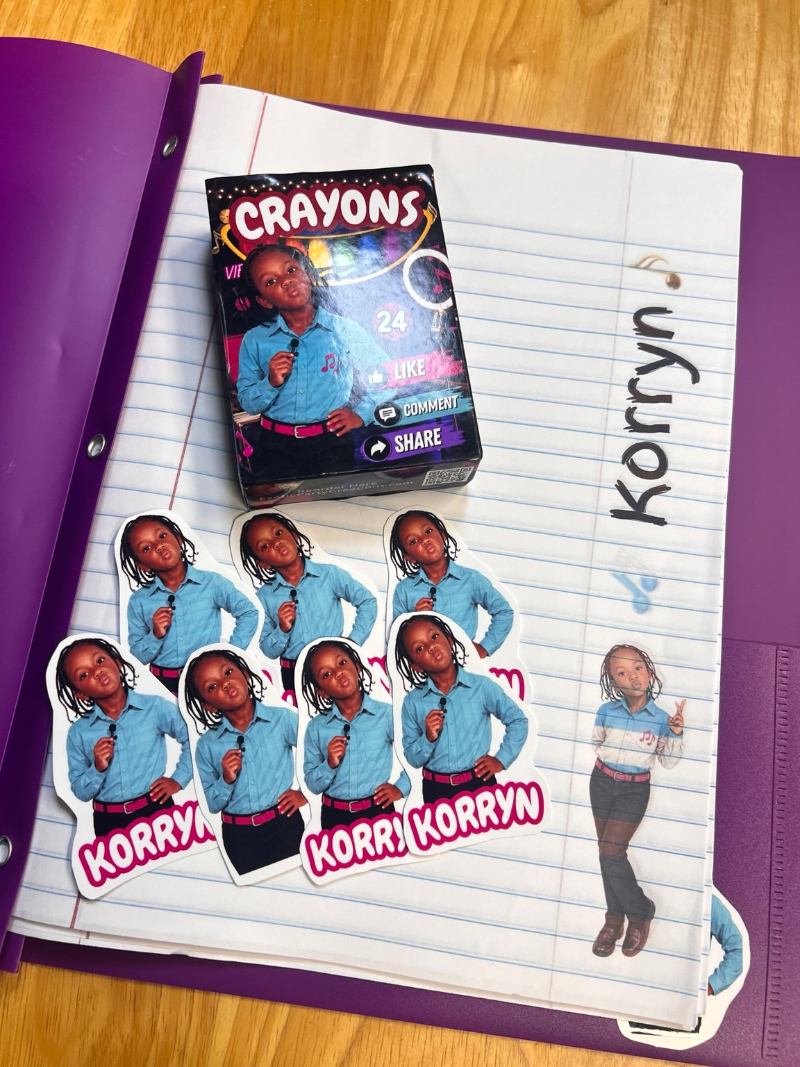 Custom Back To School Starter Bundle - For your Personalized School Supplies - Korryn product image (6)