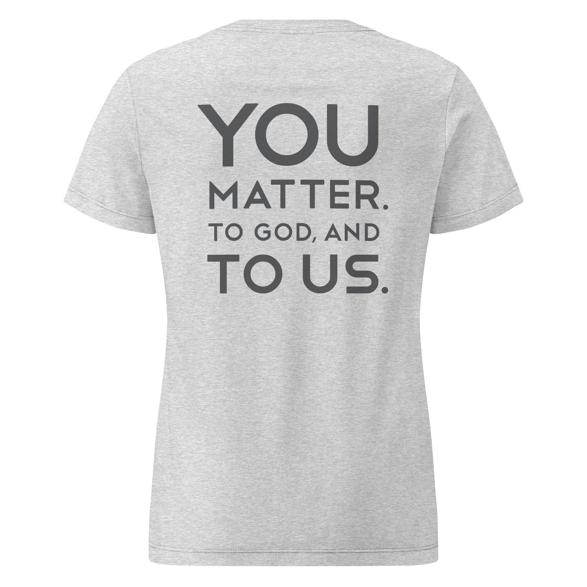 AUMC Logo and Mission Tag Women’s Softstyle Tee product image (2)