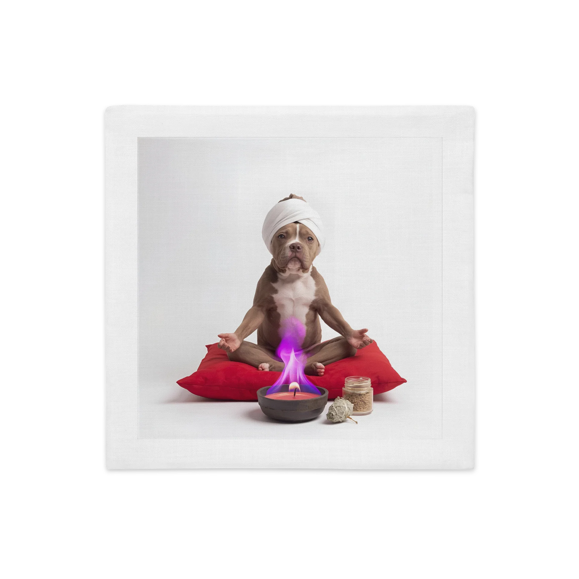 Zen Dog All-Over Print Pillow Case product image (1)