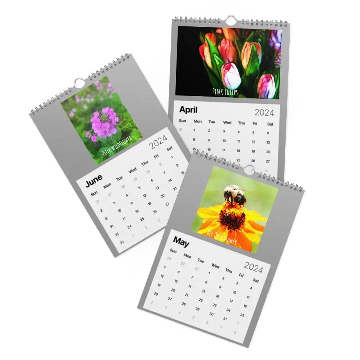 Flower Art 2024 Calendar product image (2)