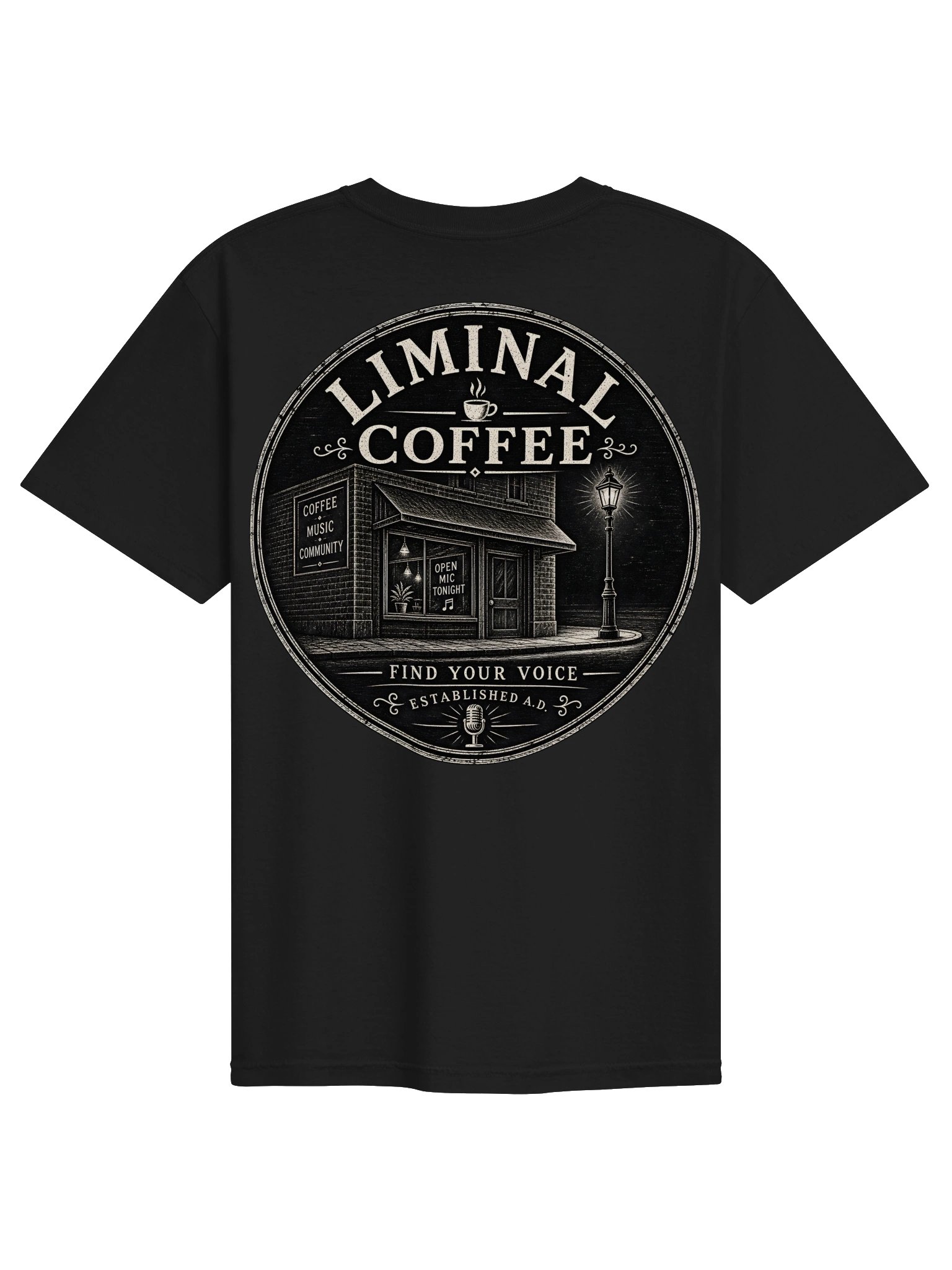 Foglifter/Liminal Coffee Two sided Tee product image (2)