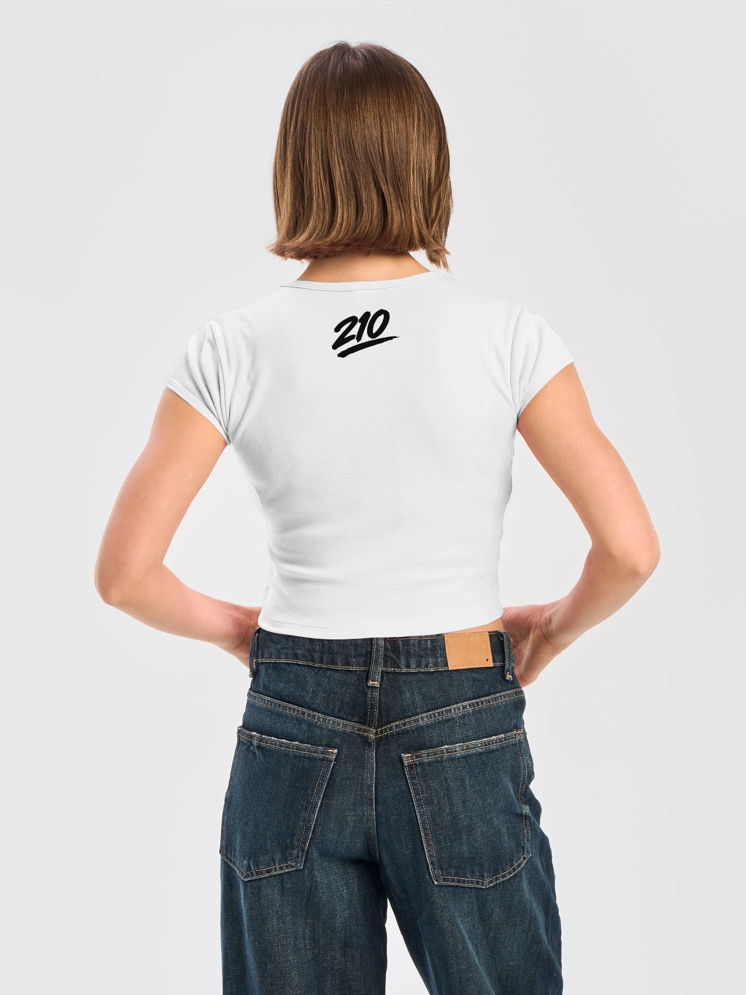 KYC “Composure” Women’s Tee — White product image (4)