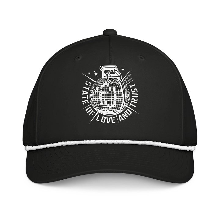 Disco Bomb! A-Frame Rope Hat product image (1)