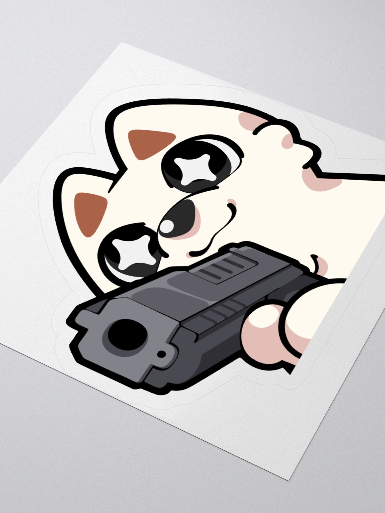Pew Pew Sticker product image (6)