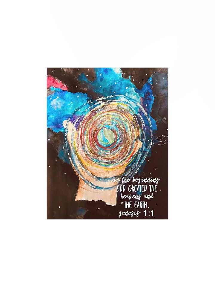 Vibrant Matte Print of Creation 8" x 10" product image (1)