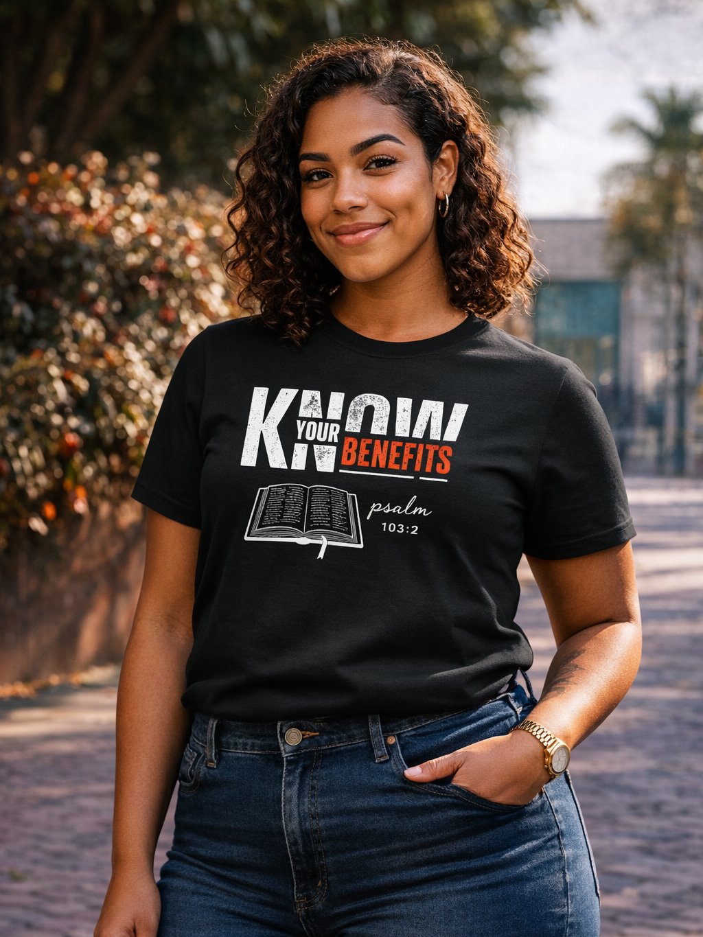 Benefits Bundle - Know Your Benefits T-Shirt, Song, & Devotional product image (2)
