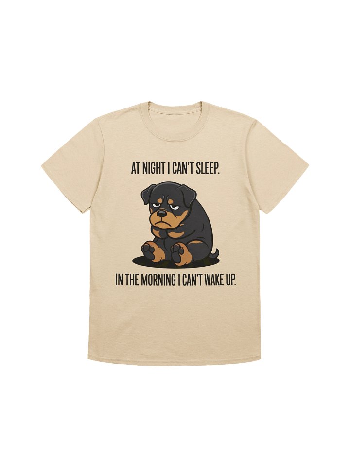 Sleepy Rottweiler Unisex T-Shirt product image (5)