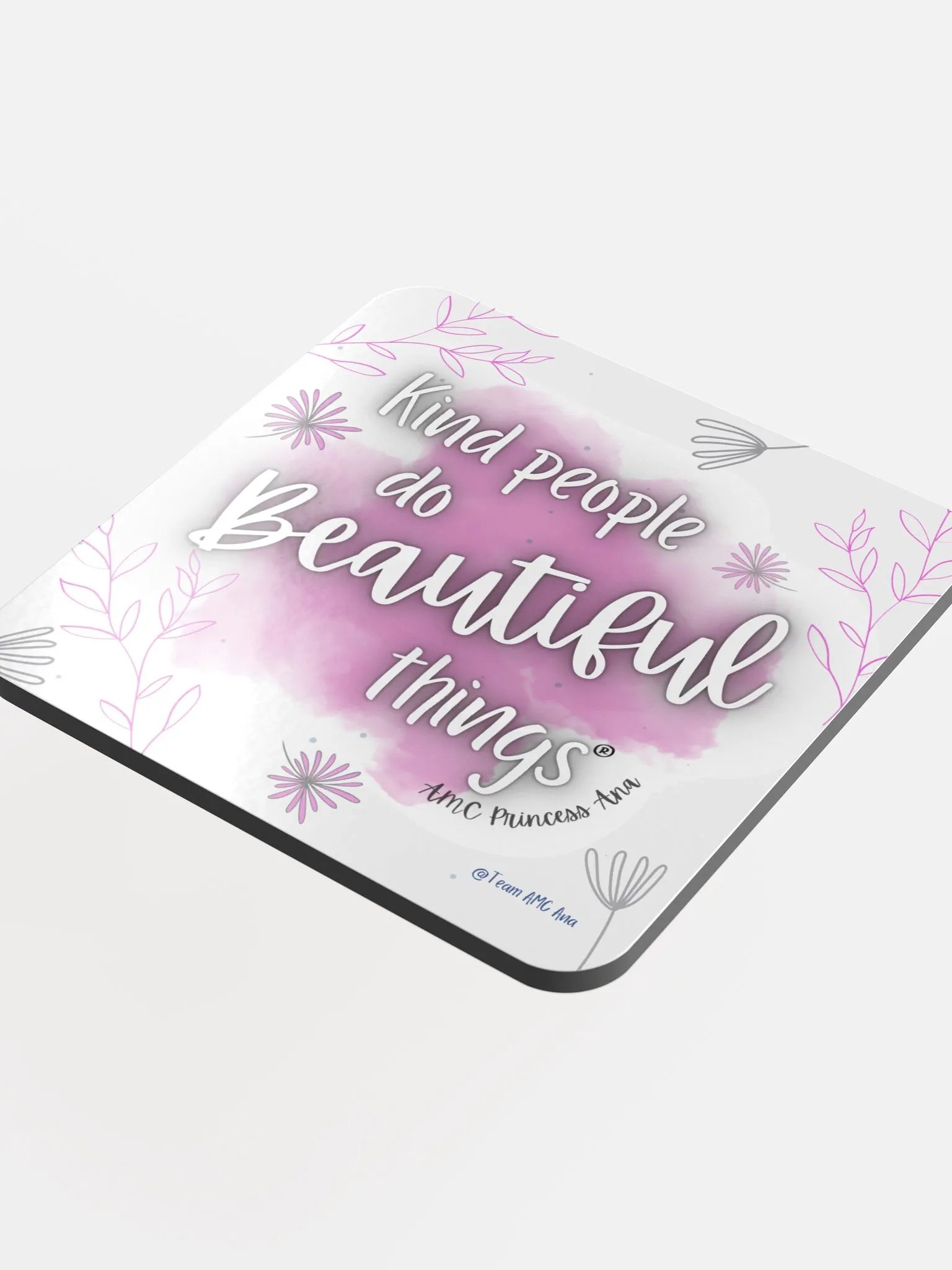 KPDBT - White/Pink Coaster product image (4)