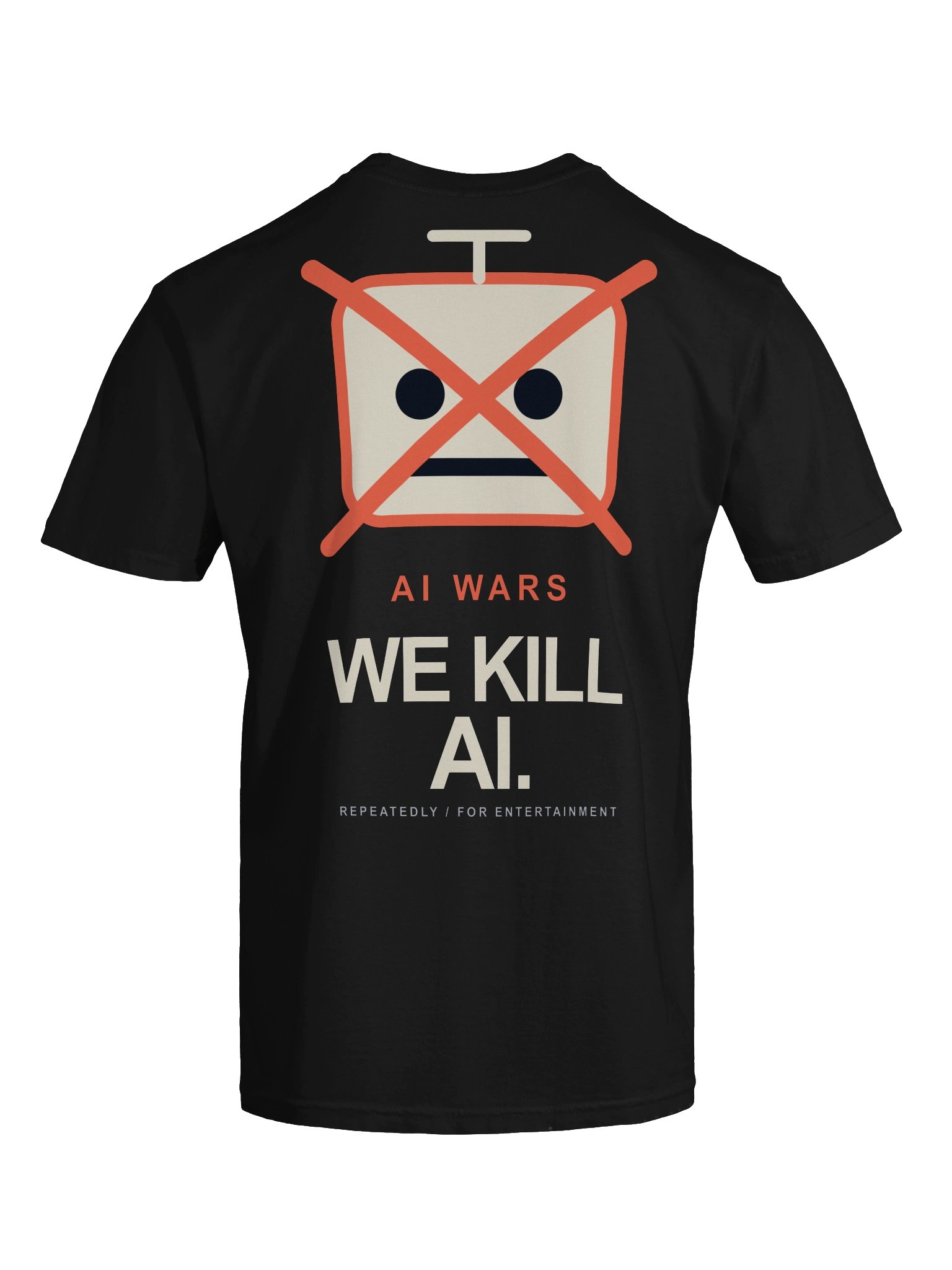 AI WARS: WE KILL AI. Heavyweight Tee product image (7)