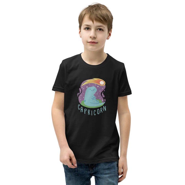 Youth Capricorn Dino T-Shirt product image (5)