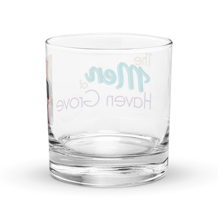 The Men of Haven Grove Rocks Glass Peaches & Cream product image (2)