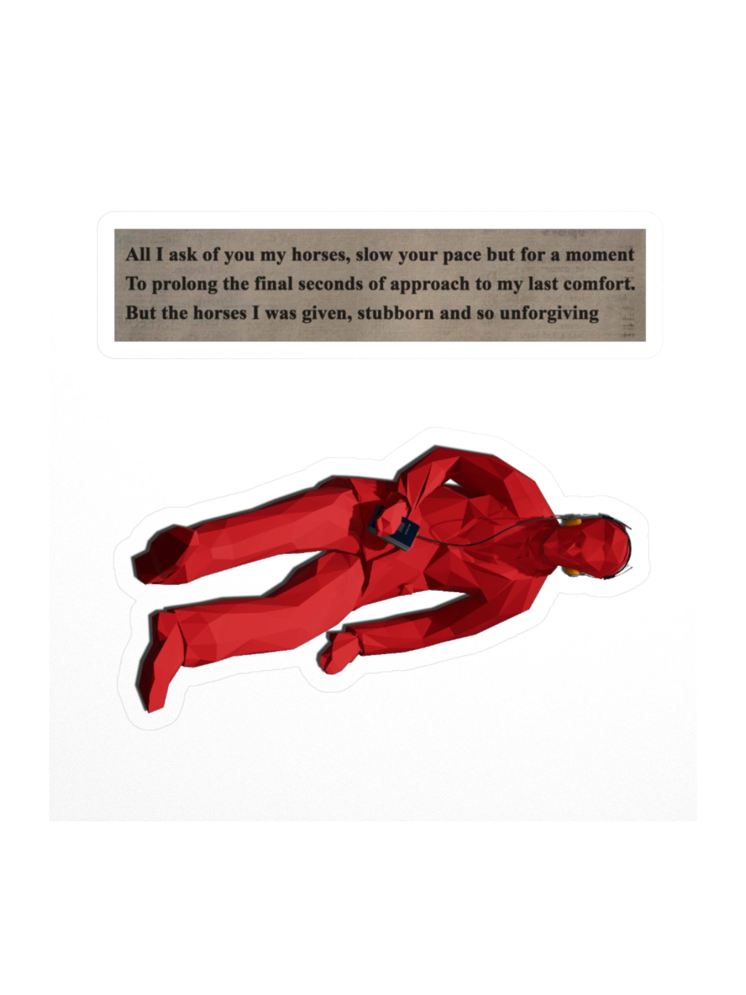 All I ask of you my horses product image (1)