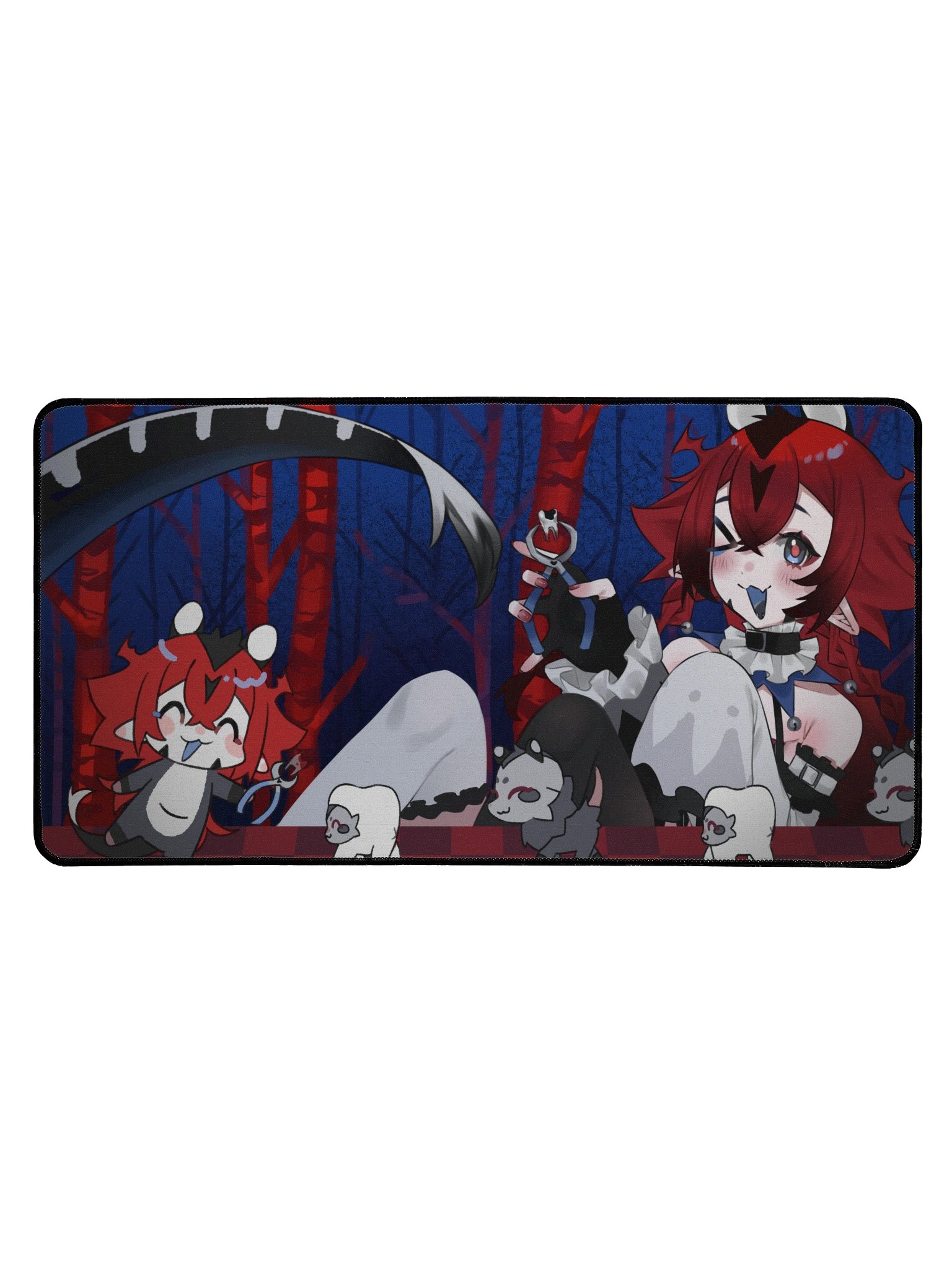 Tooth Disassembly Desk Mat product image (1)