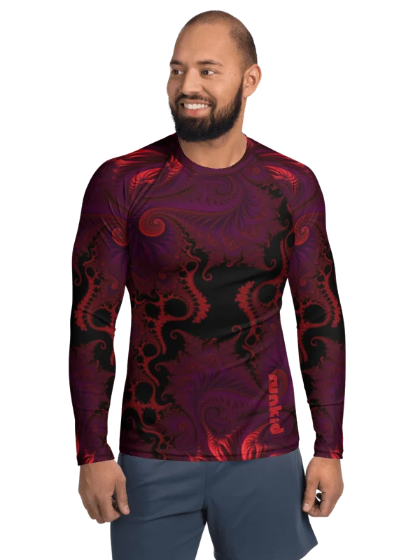 Fractal men's long-sleeved shirt - Mercurial Marrow product image (1)