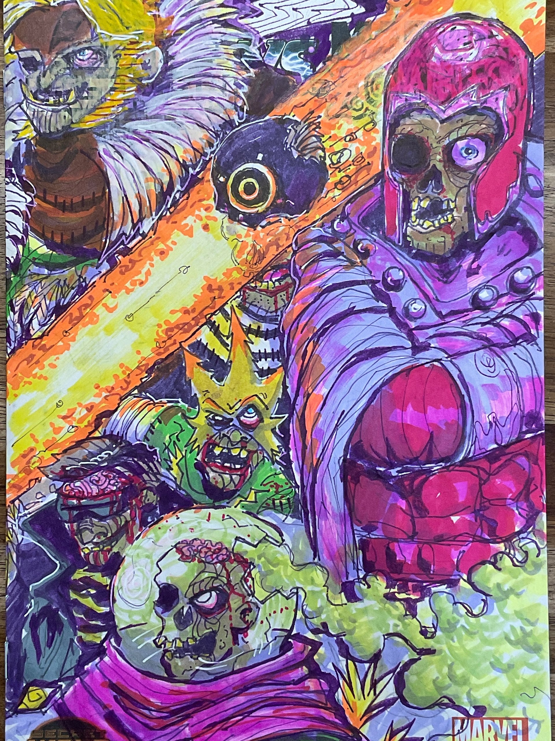 Age of Ultron vs Marvel Zombies - Original Artwork product image (2)